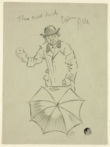 Sztuczka z trzema kartami, Epsom autorstwa Philip William May