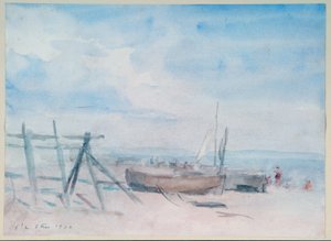 Odpływ, plaża Walmer autorstwa Philip Wilson Steer