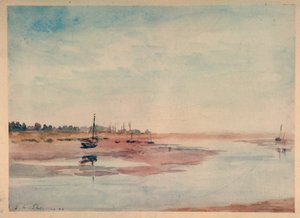 Opuszczone łodzie rybackie, Maldon autorstwa Philip Wilson Steer