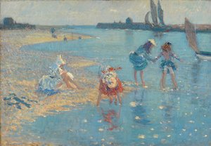 Walberswick, Dzieci wiosłujące, 1891