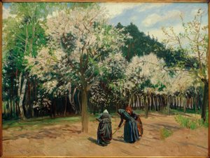 Wiosna w Stolpe autorstwa Philipp Franck