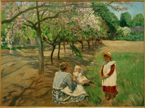 Dzień Wiosny w Stolpe autorstwa Philipp Franck