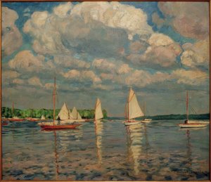 Żaglówki na Wannsee