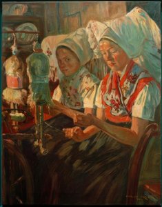 Spreewald kobiety kręcą się autorstwa Philipp Franck