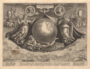 Ameryka Revetio Cover, 1591