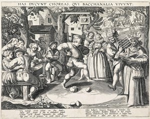 Taniec jajeczny, ok. 1580. autorstwa Philipp Galle