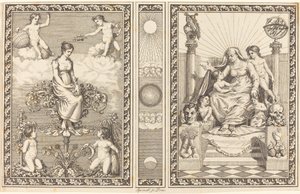 Projekt dla kalendarza autorstwa Philipp Otto Runge