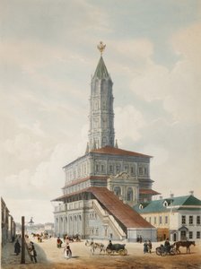 Wieża Suchariew w Moskwie, 1846 r.