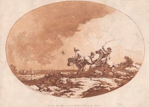 Wietrzny dzień autorstwa Philippe-Jacques de Loutherbourg