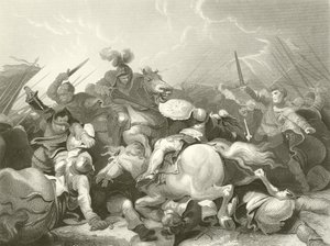 Bitwa pod Bosworth Field autorstwa Philippe Jacques de Loutherbourg