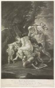 bachantka autorstwa Philippe Joseph Tassaert