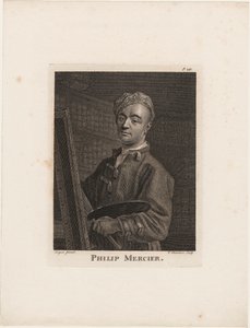 Philip Mercier, z „Anegdoty malarstwa” Horacego Walpole