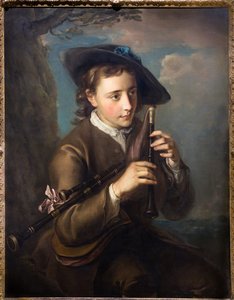 Piper, ok. 1740 (olej na płótnie) autorstwa Philippe Mercier