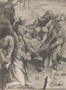 Złożenie do grobu, 1589.