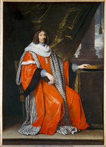 Jean-Antoine de Mesme, przewodniczący parlamentu Paryża - Jean-Antoine de Mesmes, przewodniczący parlamentu Paryża ... autorstwa Philippe de Champaigne