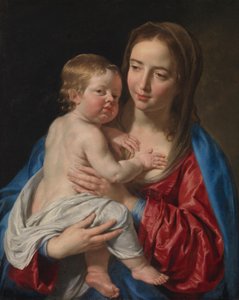 Maria z Dzieciątkiem autorstwa Philippe de Champaigne