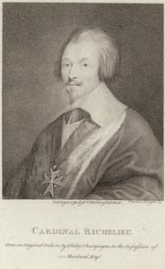 Portret kardynała Richelieu autorstwa Philippe de Champaigne