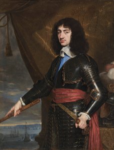 Portret króla Karola II z Anglii autorstwa Philippe de Champaigne