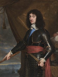 Portret króla Anglii Karola II, 1653 autorstwa Philippe de Champaigne