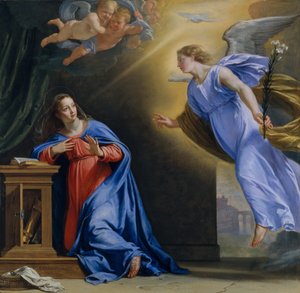Zwiastowanie, ok. godz. 1644.