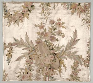 Fragment narzuty, ok. 1930 r. 1760-1770. autorstwa Philippe de Lasalle
