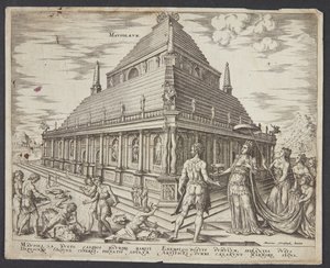Osiem cudów świata autorstwa Philips Galle