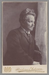 August Strindberg autorstwa Photo studio Andersson Bros.
