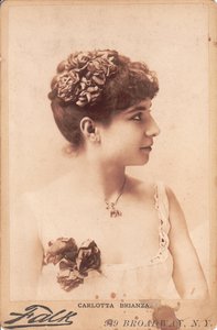 Carlotta Brianza autorstwa Photo studio Benjamin J. Falk