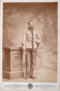 Rudolf, książę koronny Austrii 1858-1889, ok. 1880-1885. autorstwa Photo studio C. K. Dvorni Prague.