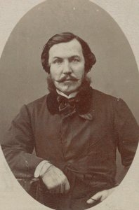 Portret pianisty i kompozytora Alfreda Quidanta 1815-1893. autorstwa Photo studio Nadar.
