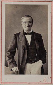 Portret kompozytora Antoine Elwarta 1808-1877, ok. 1860.
