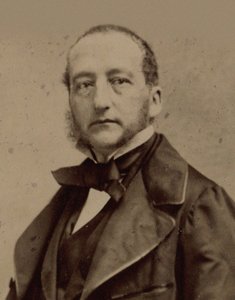 Portret pianisty i kompozytora Zygmunta Thalberga 1812-1871 , ok. 1860.