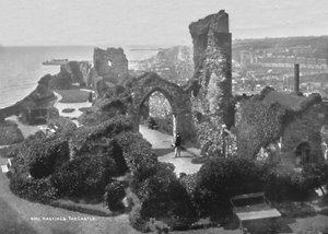Hastings. Zamek, 1907
