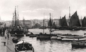 Barbakan, Plymouth, Devon, początek XX wieku.