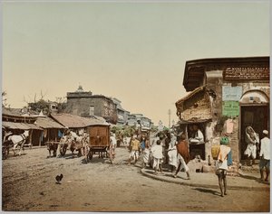 Indie. Kalkuta. Upper Chitpore Road (A), fot. dr Kurt Boeck