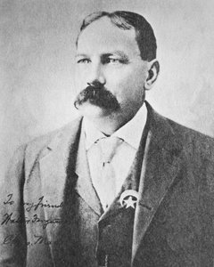 Chris Madsen (1851-1944) (zdjęcie czarno-białe)