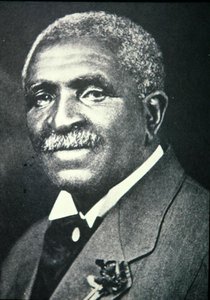 George Washington Carver (1864-1943) (zdjęcie czarno-białe)