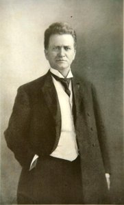 Robert M. La Follette (1855-1925) (zdjęcie czarno-białe) autorstwa Photographer American