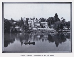 „Fortuna”, Bendigo, rezydencja pani George Lansell (zdjęcie czarno-białe) autorstwa Photographer Australian