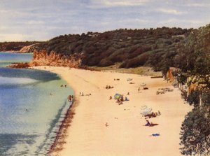 Plaża Mornington (kolorowe zdjęcie) autorstwa Photographer Australian