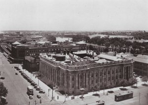 Parlament, Adelajda, Australia Południowa (czarno-białe zdjęcie) autorstwa Photographer Australian