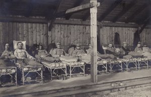 Ranni żołnierze armii austro-węgierskiej, I wojna światowa