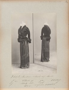 Strona albumu: House of Worth, Jacket autorstwa Photographer French