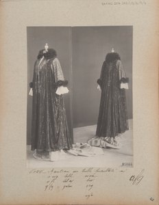 Strona albumu: House of Worth, Mantle autorstwa Photographer French