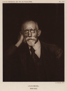 Ernest Marie Louis Bedel, francuski entomolog (zdjęcie czarno-białe) autorstwa Photographer French