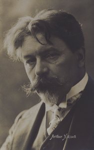 Arthur Nikisch, węgierski dyrygent (zdjęcie czarno-białe) autorstwa Photographer German