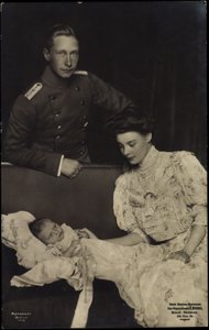 Para książęca, Friedrich Wilhelm, Cecilie, RPH 1418 autorstwa Photographer German