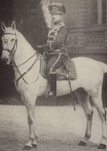Gustav Krupp von Bohlen, mąż Berthe Krupp, właścicielki przemysłowego imperium Kruppa (zdjęcie czarno-białe) autorstwa Photographer German
