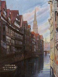 Hamburg: Flota na Groningerstrasse (zdjęcie) autorstwa Photographer German