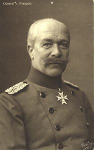 Hermann von Francois, niemiecki generał piechoty z czasów I wojny światowej (zdjęcie czarno-białe) autorstwa Photographer German